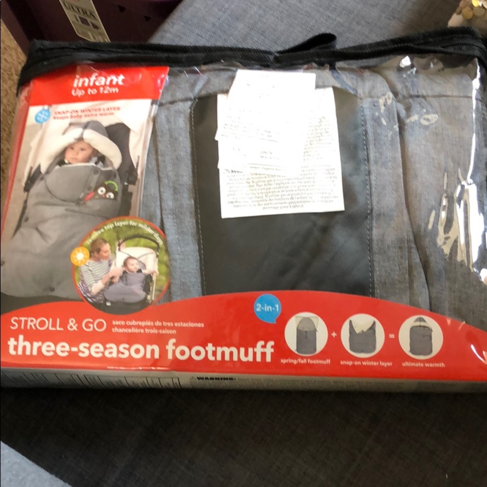 Brand New Stroll and Go 3 Season Footmuff